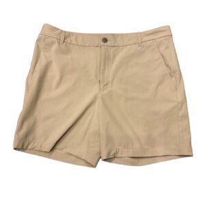 VRST Shorts Men’s Golf Chino Performance Lightweight Stretch Light Khaki Size 36